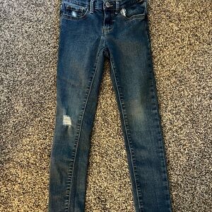 Levi's Classic Blue Super Skinny Jeans Girls 7